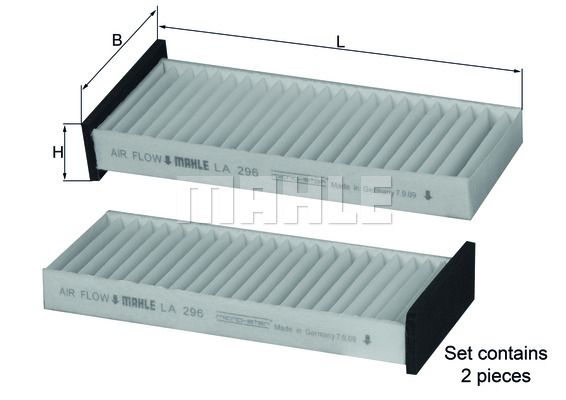 WILMINK GROUP filtras, salono oras WG1215339